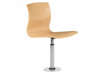 WEBWOOD 360 F - Swivel multi-layer wood chair by TALIN