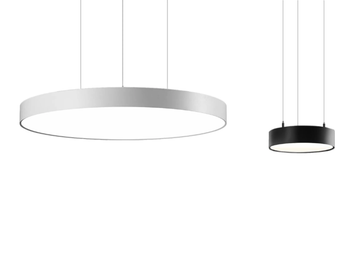 THREESIXTY - Aluminium pendant lamp / ceiling lamp by TARGETTI