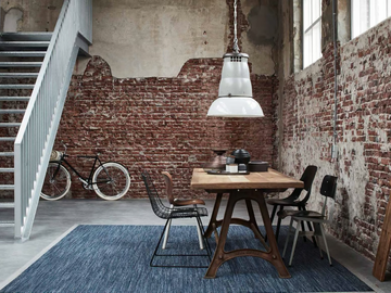 DENIM - Rectangular ECONYL® rug by TARKETT