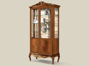 1214 - Wooden display cabinet by Tarocco Vaccari Group