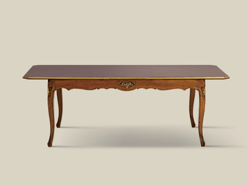 1410 - Extending rectangular wooden table by Tarocco Vaccari Group