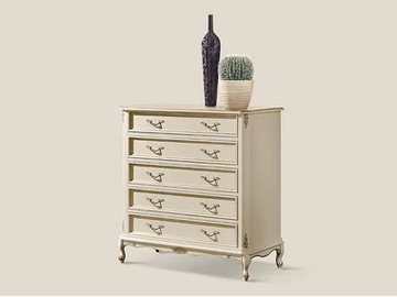 5162 - Wooden chest of drawers by Tarocco Vaccari Group