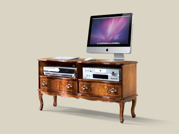 539 - Wooden TV cabinet with drawers by Tarocco Vaccari Group