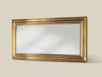 SP6240 - Framed rectangular wooden mirror by Tarocco Vaccari Group
