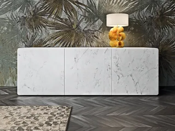 UN451-MC - Wooden sideboard with doors by Tarocco Vaccari Group