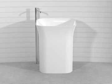 BLUMA LATBA - Freestanding Pietraluce® washbasin by Technova