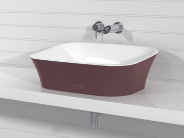 BLUMA LATBC - Countertop Pietraluce® washbasin by Technova