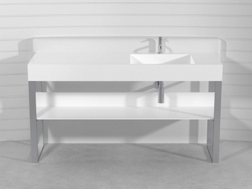 SQUARE CONSOLLE LCTA1 - Single Pietraluce® console sink by Technova