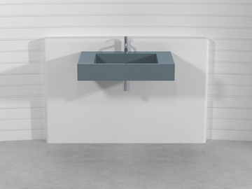 SQUARE LATQ1 - Custom Pietraluce® washbasin by Technova