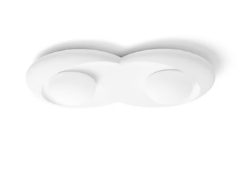 PITANE - Plaster ceiling lamp by Tecnico
