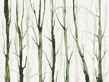 ALBERI ZEN - Wallpaper by Tecnografica