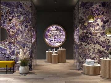 AMETISTA - PMMA Decorative panel by Tecnografica