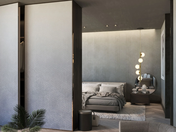ARCHETIPO - Striped nonwoven wallpaper by Tecnografica