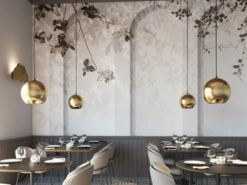 ATHENA - Trompe l'oeil nonwoven wallpaper by Tecnografica