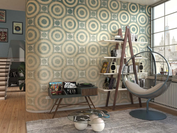 DISCO - Motif nonwoven wallpaper by Tecnografica