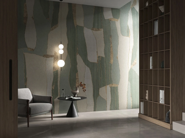 KINTSUGI - Motif metal effect wallpaper by Tecnografica
