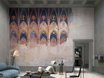 NAVATA CELESTE - Fire retardant washable wallpaper by Tecnografica