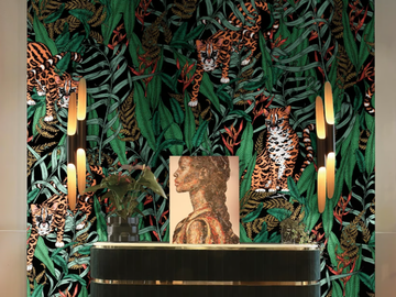 VISAYAN LEOPARD - Tropical wallpaper by Tecnografica