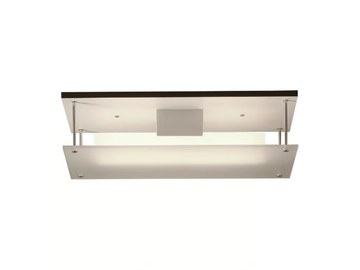 DAD 33 - Wood and glass ceiling lamp by TECNOLUMEN®