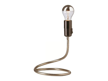 LIGHTWORM - LED adjustable metal table lamp by TECNOLUMEN®