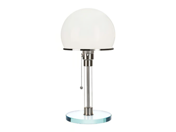 WG 24 Bauhaus - Metal table lamp by TECNOLUMEN®