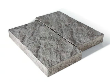 CASTIGLIA BURATTATO - Concrete paving block by Tegolaia