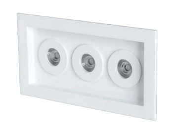 MONO X3 - Recessed LED multiple spotlight by TEKNI-LED