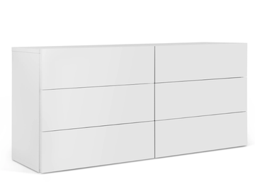 AURORA - Wood veneer chest of drawers by Temahome