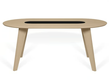 LAGO - Oval MDF table by Temahome