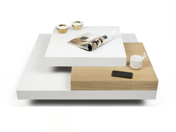 SLATE - Square side table by Temahome