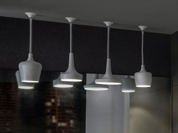 CALICES - LED brass pendant lamp by Tender rain