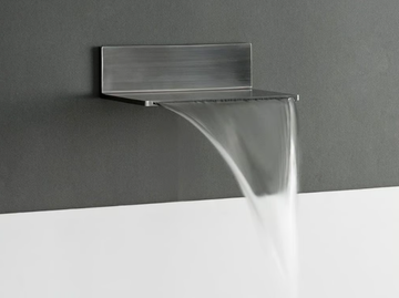 MINI ESTANTE - Wall-mounted stainless steel waterfall spout by Tender rain