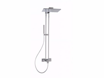 PIGRECO - Wall-mounted brass shower panel by Tender rain