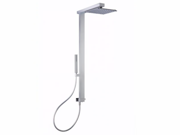 R4 - Wall-mounted brass shower panel with diverter by Tender rain