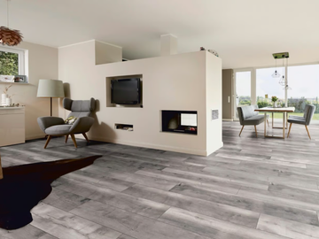 A08 OAK RUSTIC GREY - Wooden flooring by Ter Hürne