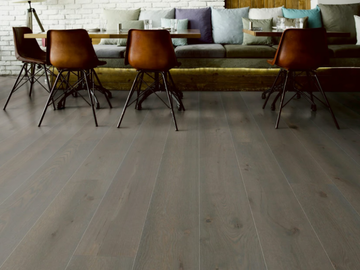 L05 OAK AZURE BROWN - 3 layers oak parquet by Ter Hürne