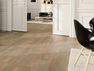 P03 OAK SAND BROWN - 3 layers oak parquet by Ter Hürne