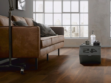 R04 OAK DARK BROWN - 3 layers oak parquet by Ter Hürne