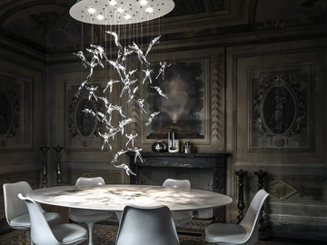 ANGEL FALLS - Crystal chandelier by Terzani