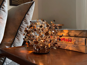 ARGENT MON BIJOU - Cordless rechargeable stainless steel table lamp by Terzani