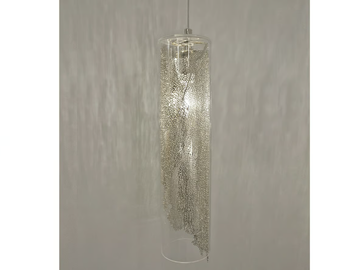 FRAME - Halogen glass pendant lamp by Terzani