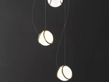 PUG - LED glass pendant lamp by Terzani