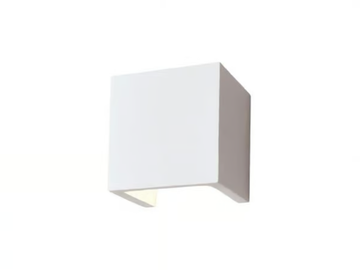 CUBE 1 / CUBE 2 - Plaster wall light by Terzo Light