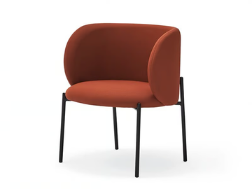 MOGI - Polyester easy chair with armrests by TEULAT