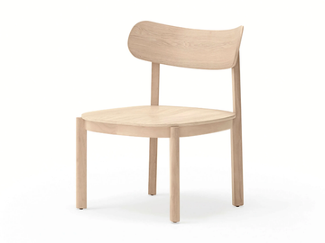 NARA - Wooden easy chair by TEULAT