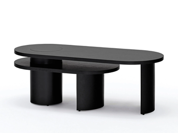 NORI - Swivel wooden coffee table by TEULAT