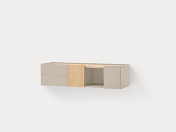 OTTO - Wall-mounted MDF console table by TEULAT