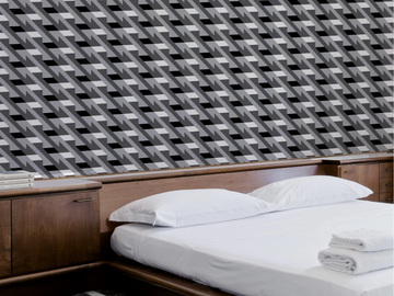 FUTURISTI - Geometric washable wallpaper by Texturae