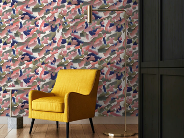 LEAVES - Motif washable wallpaper by Texturae