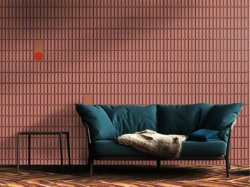OPUS SECTILE VI - Geometric panoramic wallpaper by Texturae